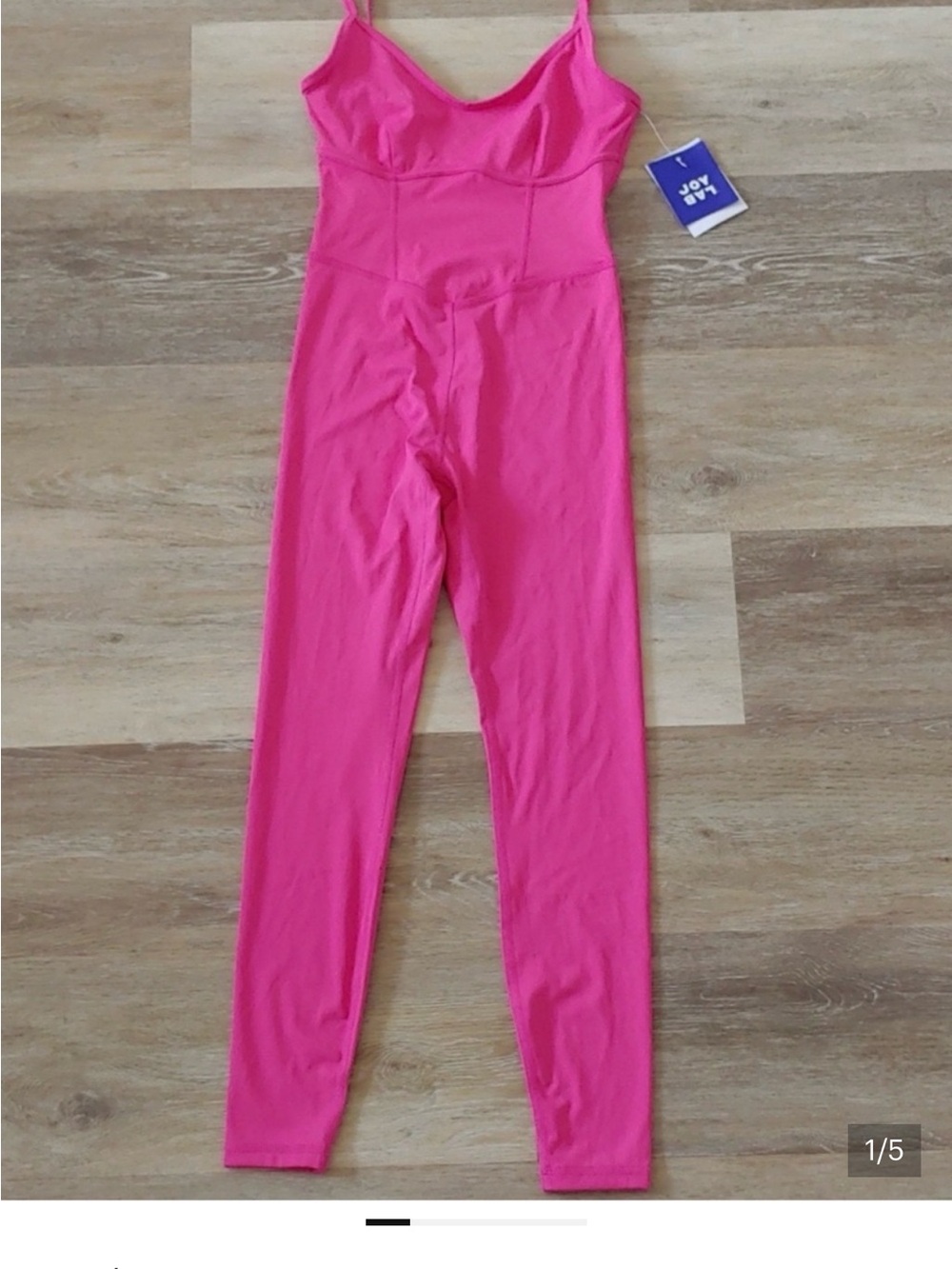 JoyLab Hot Pink Girls' One-Piece Jumpsuit Romper